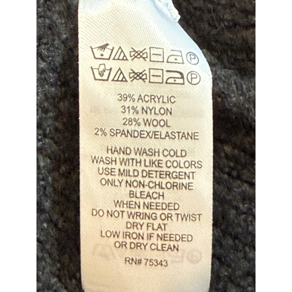 Tahari Women’s Sleeveless Open Front Hooded Sweater Vest – Gray, Size Small - Picture 4 of 5